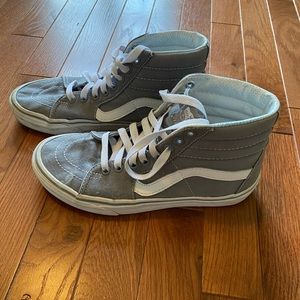 Grey Vans Hightops